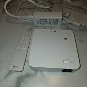 LG White Projector wireless Remote, PH30N, tripod stand